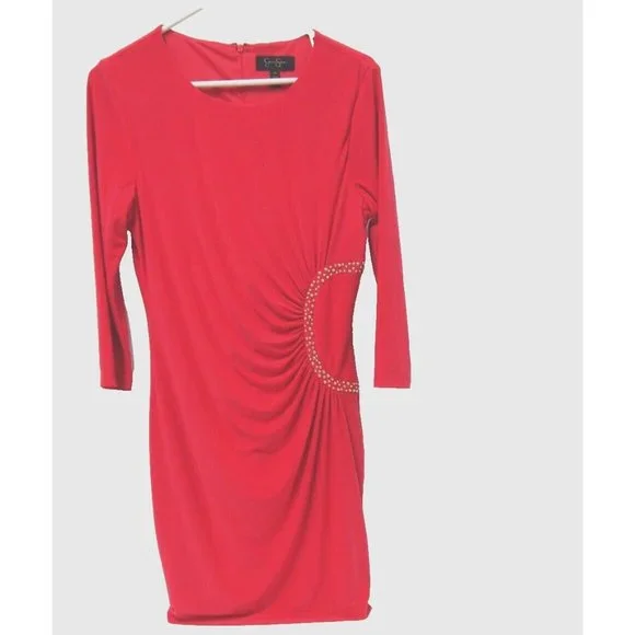Jessica Simpson | Dresses | Jessica Simpson Womens Dress Cocktail Jersey Ruched Rhinestone Hot Pink Sheat | Poshmark Jessica Simpson | Dresses | Jessica Simpson Womens Dress Cocktail Jersey Ruched Rhinestone Hot Pink Sheat | Poshmark